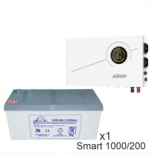 ИБП Powerman Smart 1000 INV + LEOCH DJM12200