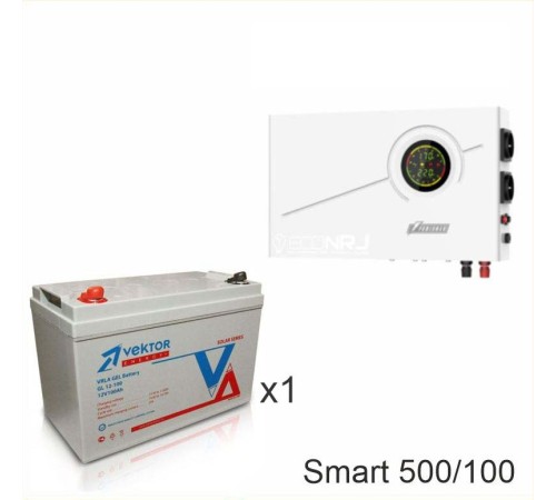 ИБП Powerman Smart 500 INV + Vektor GL 12-100