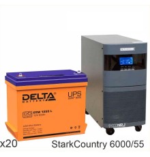 Stark Country 6000 Online, 12А + Delta DTM 1255 L