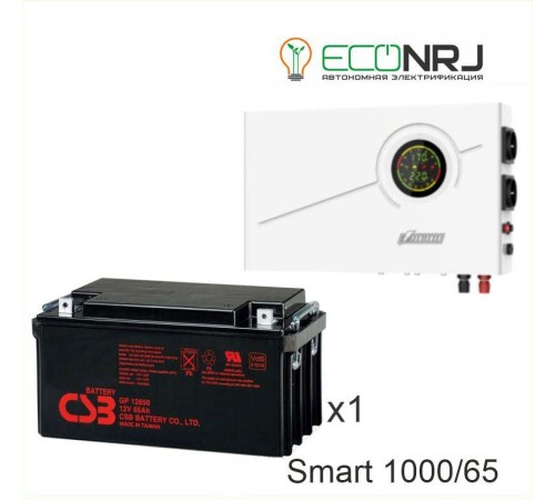 ИБП Powerman Smart 1000 INV + CSB GP12650