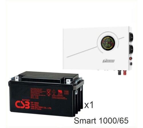 ИБП Powerman Smart 1000 INV + CSB GP12650