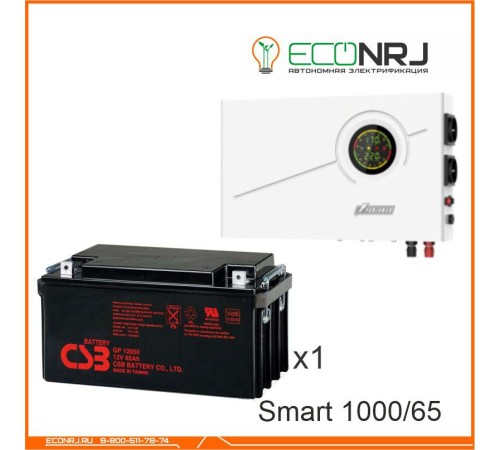 ИБП Powerman Smart 1000 INV + CSB GP12650