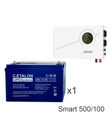 ИБП Powerman Smart 500 INV + ETALON CHRL 12-100