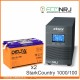 Stark Country 1000 Online, 16А + Delta GEL 12-100