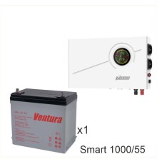 ИБП Powerman Smart 1000 INV + Ventura GPL 12-55