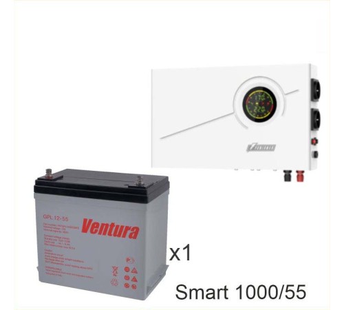 ИБП Powerman Smart 1000 INV + Ventura GPL 12-55