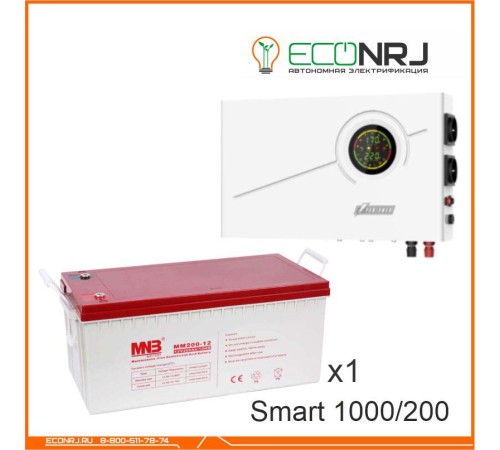 ИБП Powerman Smart 1000 INV + MNB MМ200-12