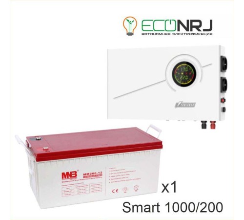 ИБП Powerman Smart 1000 INV + MNB MМ200-12