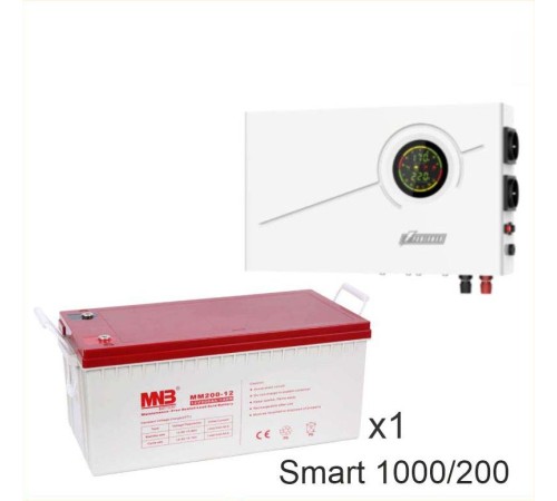 ИБП Powerman Smart 1000 INV + MNB MМ200-12