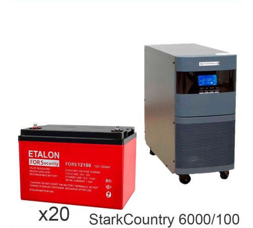 Stark Country 6000 Online, 12А + ETALON FORS 12100