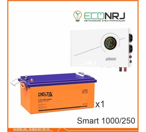 ИБП Powerman Smart 1000 INV + Delta DTM 12250 L