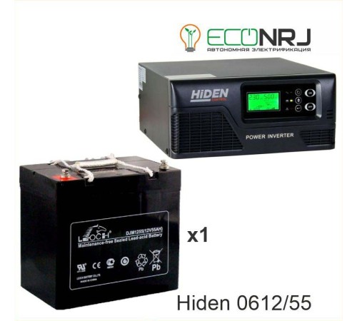 ИБП Hiden Control HPS20-0612 + LEOCH DJM1255