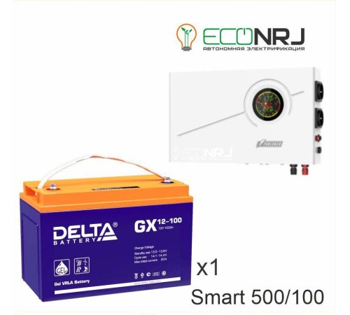 ИБП Powerman Smart 500 INV + Delta GX 12-100