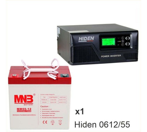 ИБП Hiden Control HPS20-0612 + MNB MМ55-12