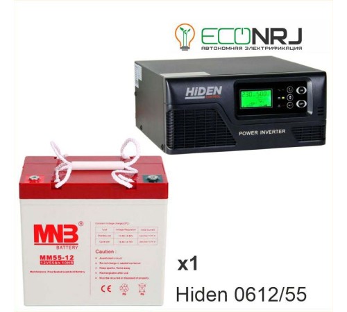 ИБП Hiden Control HPS20-0612 + MNB MМ55-12