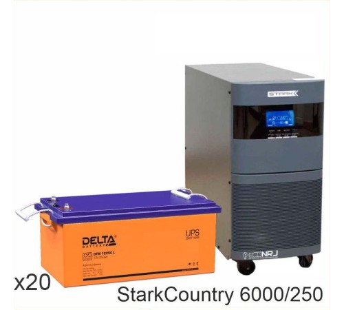 Stark Country 6000 Online, 12А + Delta DTM 12250 L