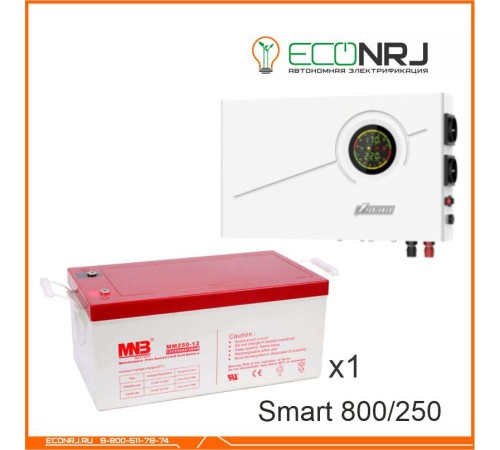 ИБП Powerman Smart 800 INV + MNB MМ250-12