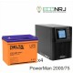 ИБП POWERMAN ONLINE 2000 Plus + Delta DTM 1275 L