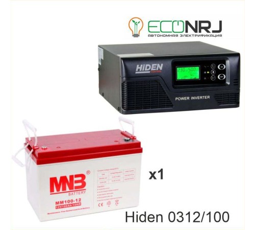 ИБП Hiden Control HPS20-0312 + MNB MМ100-12