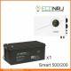 ИБП Powerman Smart 500 INV + ВОСТОК PRO СК-12200