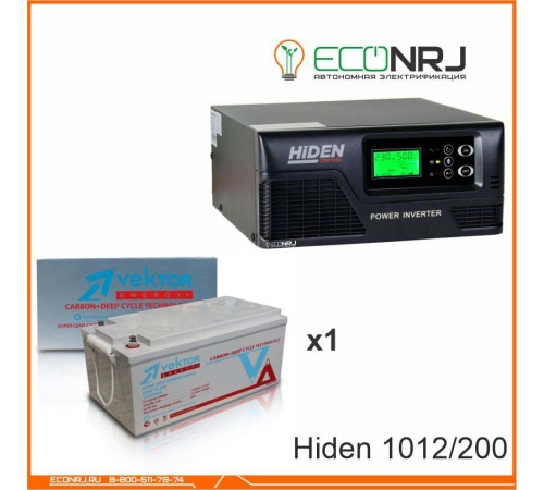 ИБП Hiden Control HPS20-1012 + Vektor VPbC 12-200