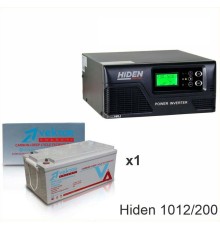 ИБП Hiden Control HPS20-1012 + Vektor VPbC 12-200