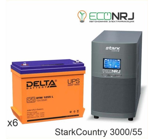 Stark Country 3000 Online, 12А + Delta DTM 1255 L