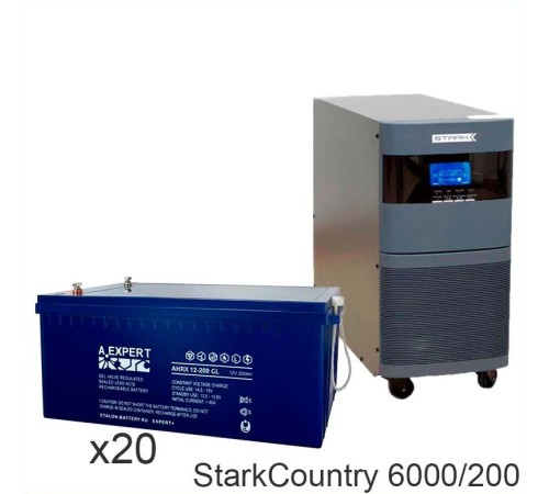 Stark Country 6000 Online, 12А + ETALON AHRX 12-200 GL