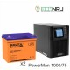 ИБП POWERMAN ONLINE 1000 Plus + Delta DTM 1275 L