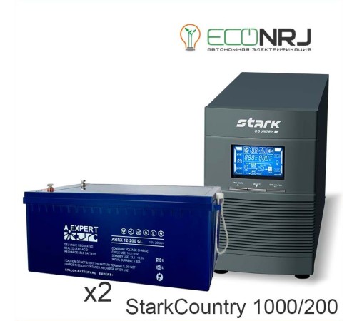 Stark Country 1000 Online, 16А + ETALON AHRX 12-200 GL