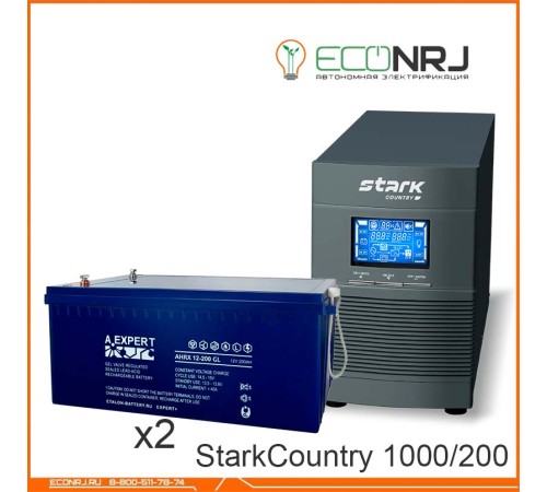 Stark Country 1000 Online, 16А + ETALON AHRX 12-200 GL