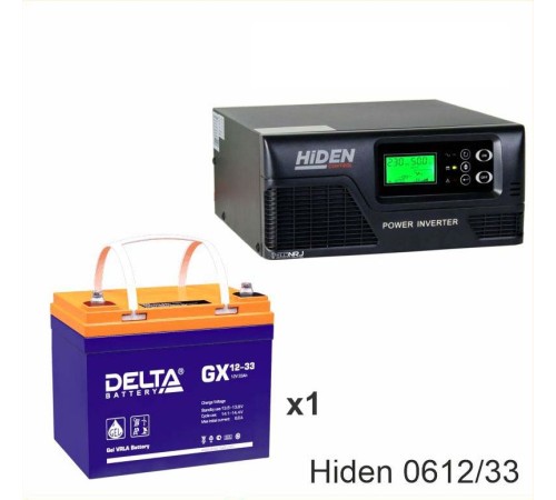 ИБП Hiden Control HPS20-0612 + Delta GX 12-33