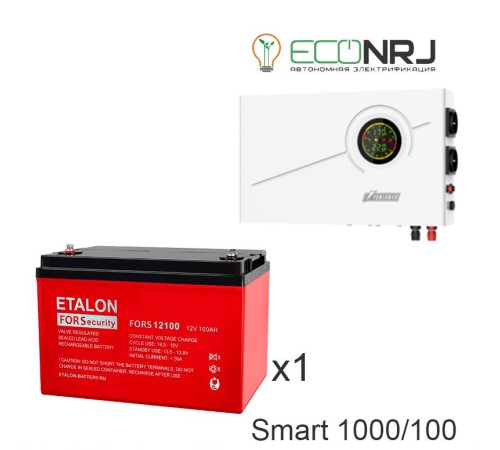 ИБП Powerman Smart 1000 INV + ETALON FORS 12100