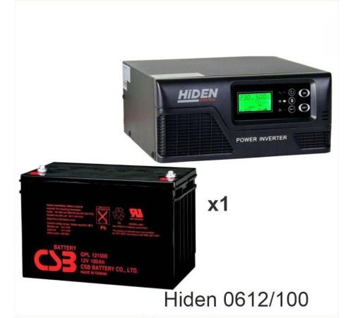 ИБП Hiden Control HPS20-0612 + CSB GP121000