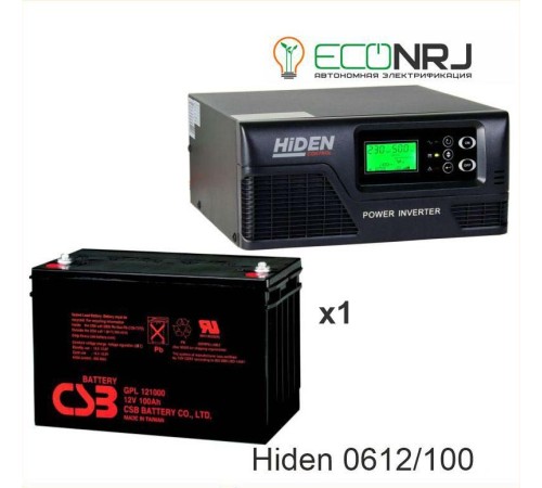 ИБП Hiden Control HPS20-0612 + CSB GP121000