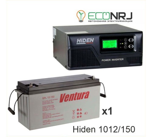 ИБП Hiden Control HPS20-1012 + Ventura GPL 12-150