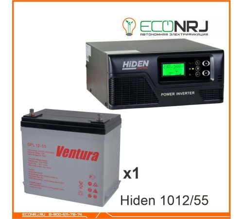 ИБП Hiden Control HPS20-1012 + Ventura GPL 12-55