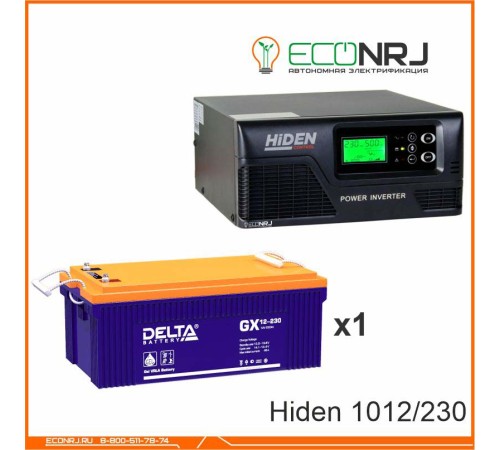 ИБП Hiden Control HPS20-1012 + Delta GX 12-230