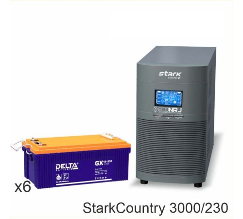 Stark Country 3000 Online, 12А + Delta GX 12-230