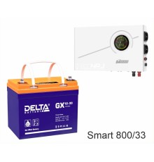 ИБП Powerman Smart 800 INV + Delta GX 12-33