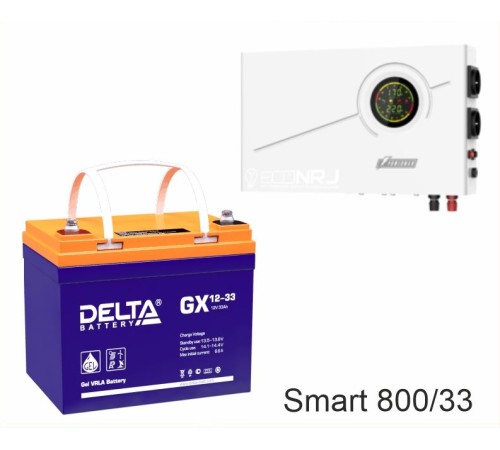 ИБП Powerman Smart 800 INV + Delta GX 12-33