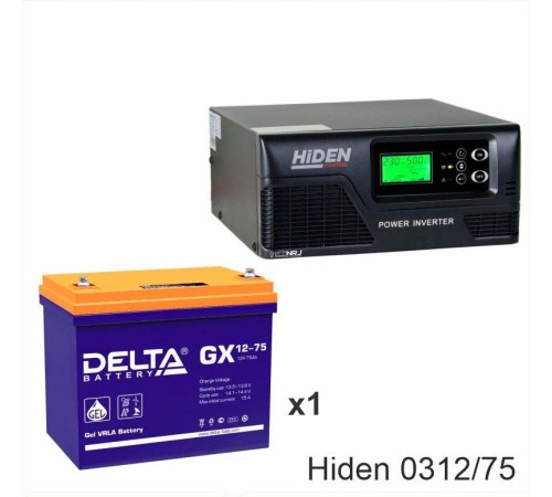 ИБП Hiden Control HPS20-0312 + Delta GX 12-75