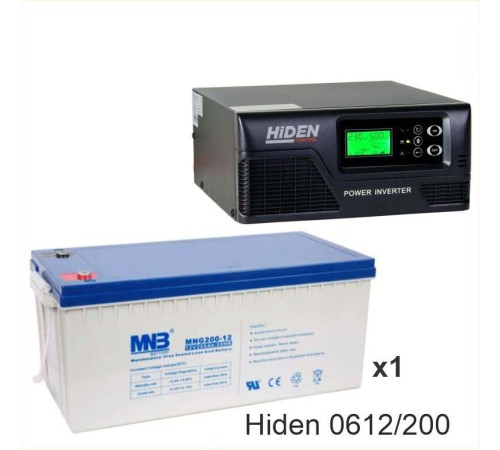 ИБП Hiden Control HPS20-0612 + MNB MNG200-12