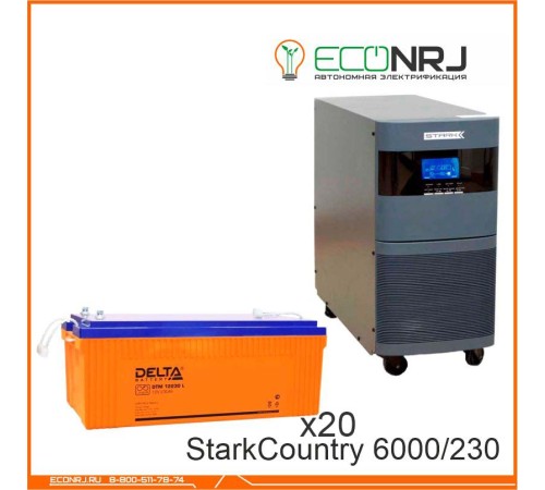 Stark Country 6000 Online, 12А + Delta DTM 12230 L