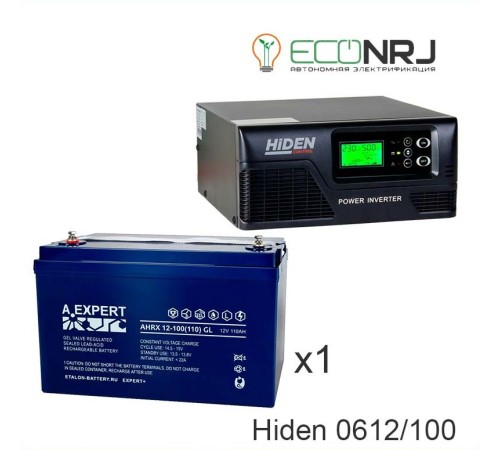 ИБП Hiden Control HPS20-0612 + ETALON AHRX 12-100 GL