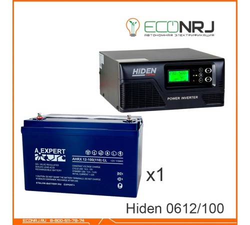 ИБП Hiden Control HPS20-0612 + ETALON AHRX 12-100 GL