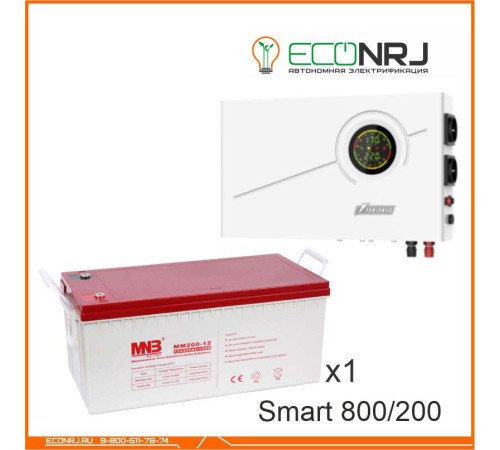 ИБП Powerman Smart 800 INV + MNB MМ200-12