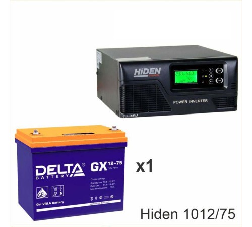 ИБП Hiden Control HPS20-1012 + Delta GX 12-75