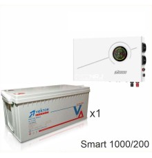 ИБП Powerman Smart 1000 INV + Vektor GL 12-200