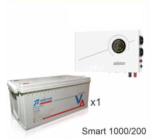 ИБП Powerman Smart 1000 INV + Vektor GL 12-200